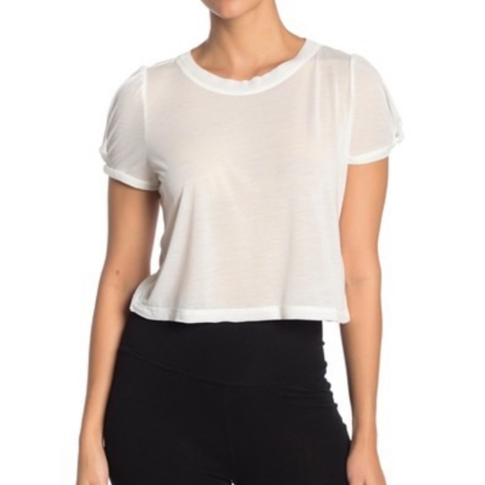 NWT Free People movement crop tee